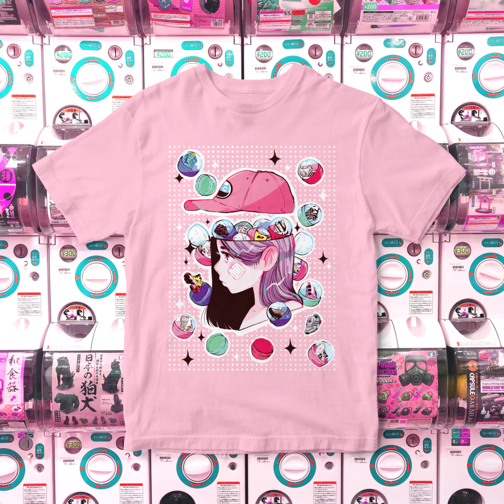 gacha life pink shirt