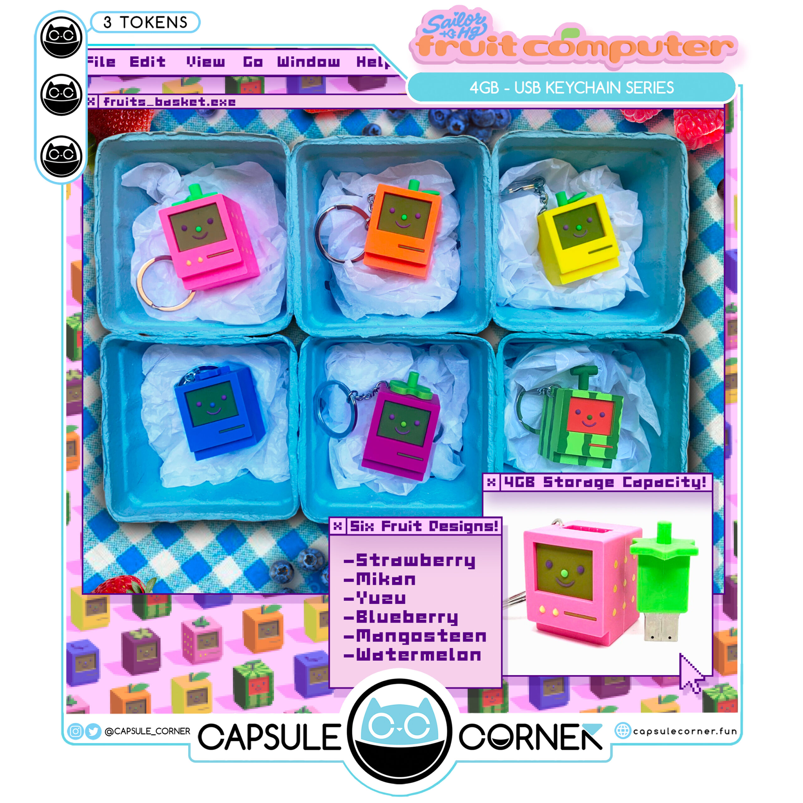 FRUIT COMPUTER USB CAPSULE CORNER